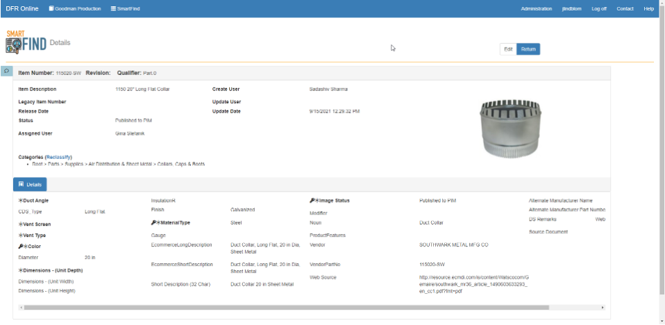 DFR interface